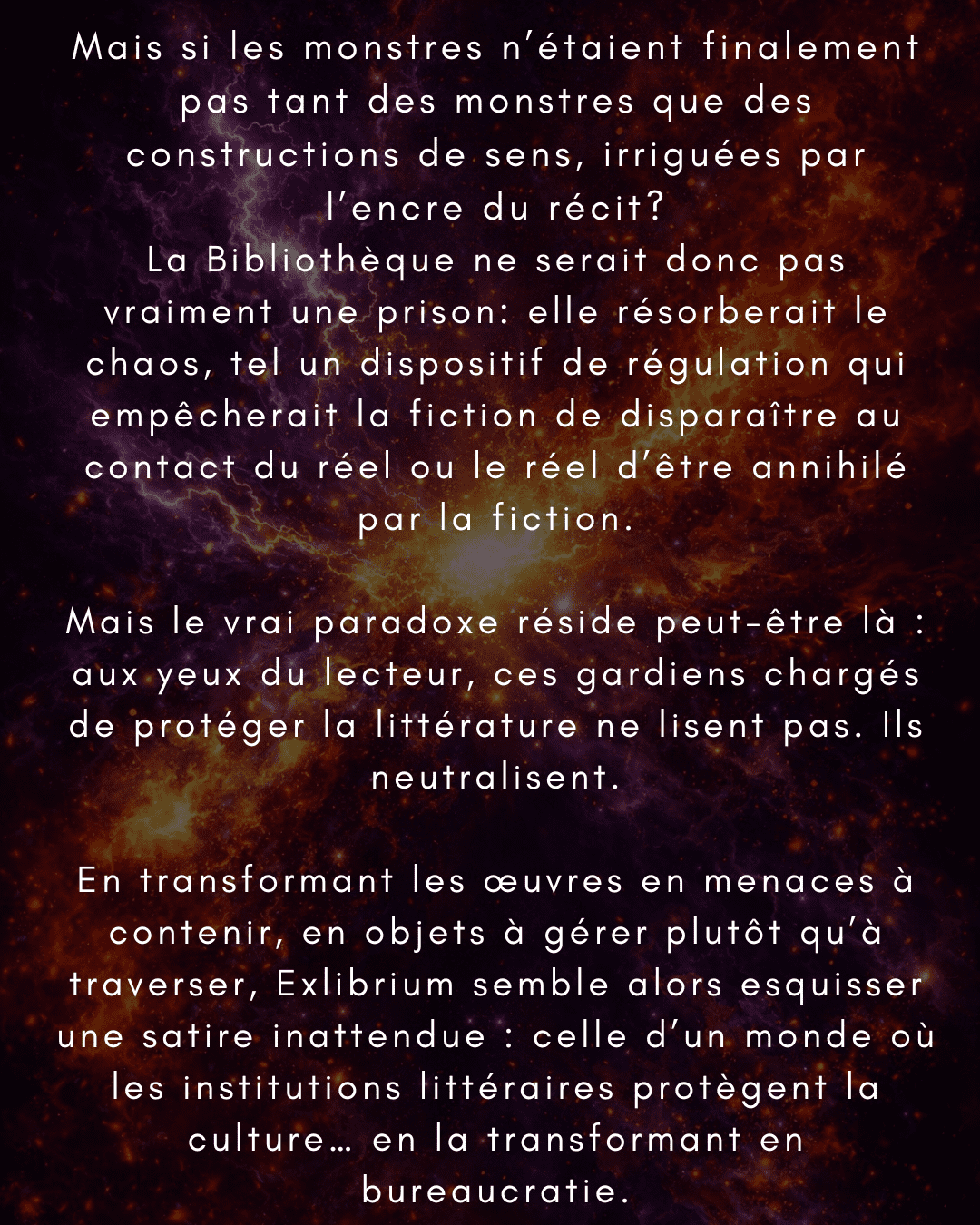 LES BIBLIOTHECAIRES DE L’EXTREME(24)