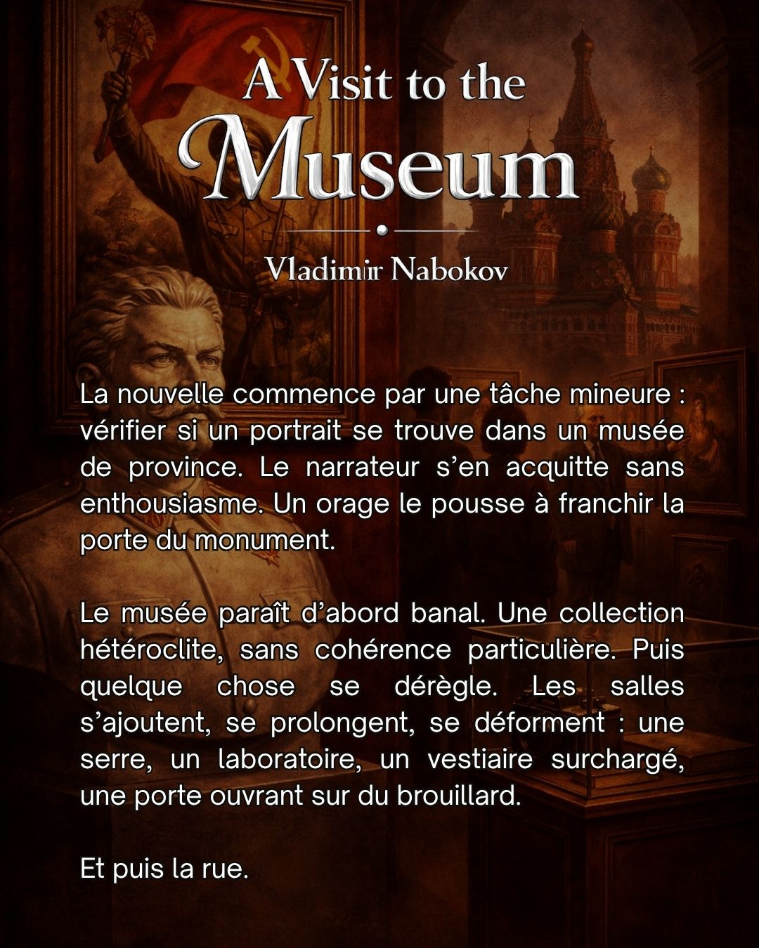 Stepanova ne cite jamais Boym. Dans En mémoire de la mémoire, ses références déclarées sont Sebald, Barthes, Benjamin, Sontag. Boym n'apparaît pas. Et pourtant. Boym publie The Future of Nostalgia(7)